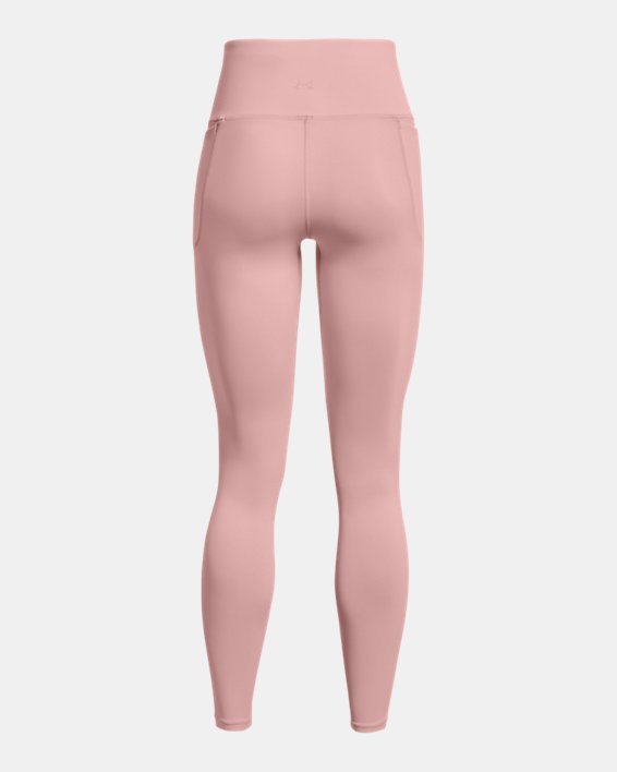 Women's UA Meridian Ultra High Rise Full-Length Leggings, Pink, pdpMainDesktop image number 6